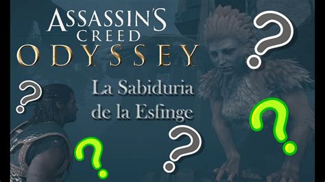 Assassin's Creed Odyssey: Acertijos de la Esfinge.